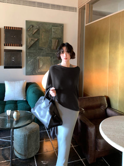 Knitting Language Reversible Knit Cardigan & Shoulder Vest – Hong Kong Retro Style