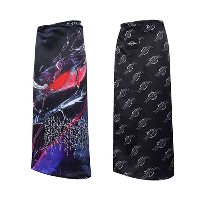 Rock & Roll Thorn Print Dress