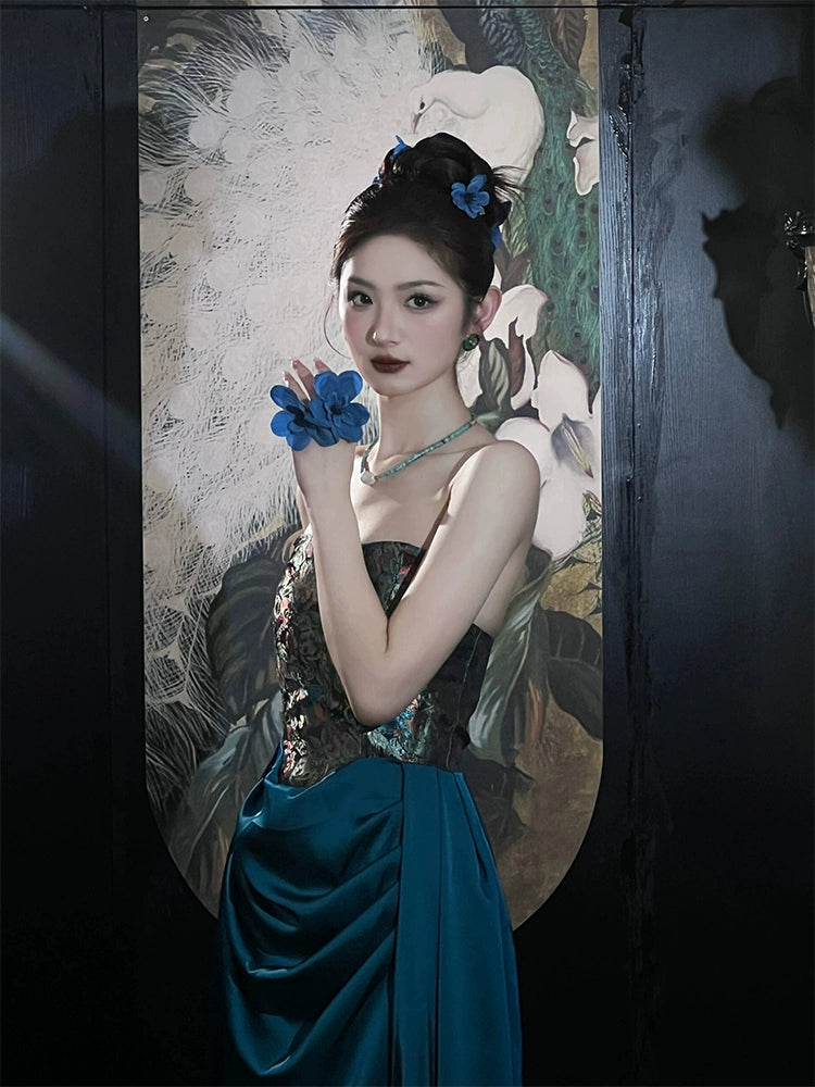 Mesh Princess Tutu Slip Dress – Luxe Small Dress for Birthday & Celebrity Looks