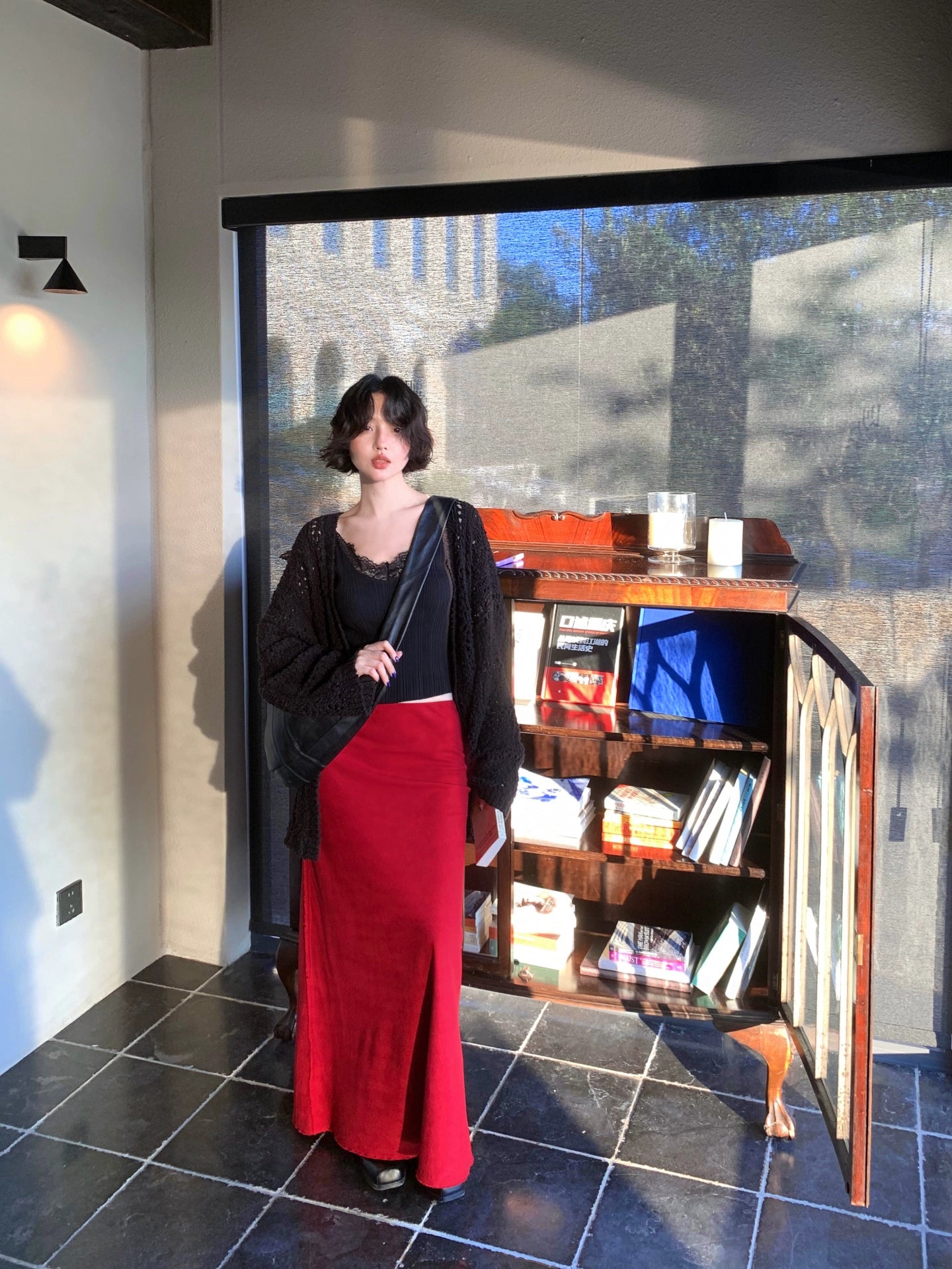 Lazy Autumn Light Hollow-Knit Cotton Cardigan Jacket – Hong Kong Retro