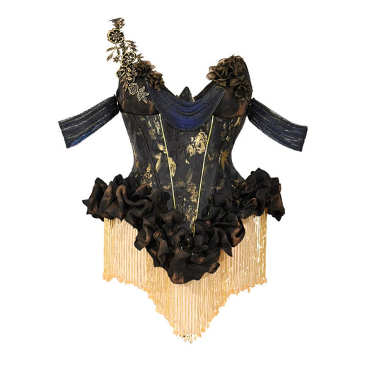 Gorgeous corset dress with Chinese lantern decoration – Serendute