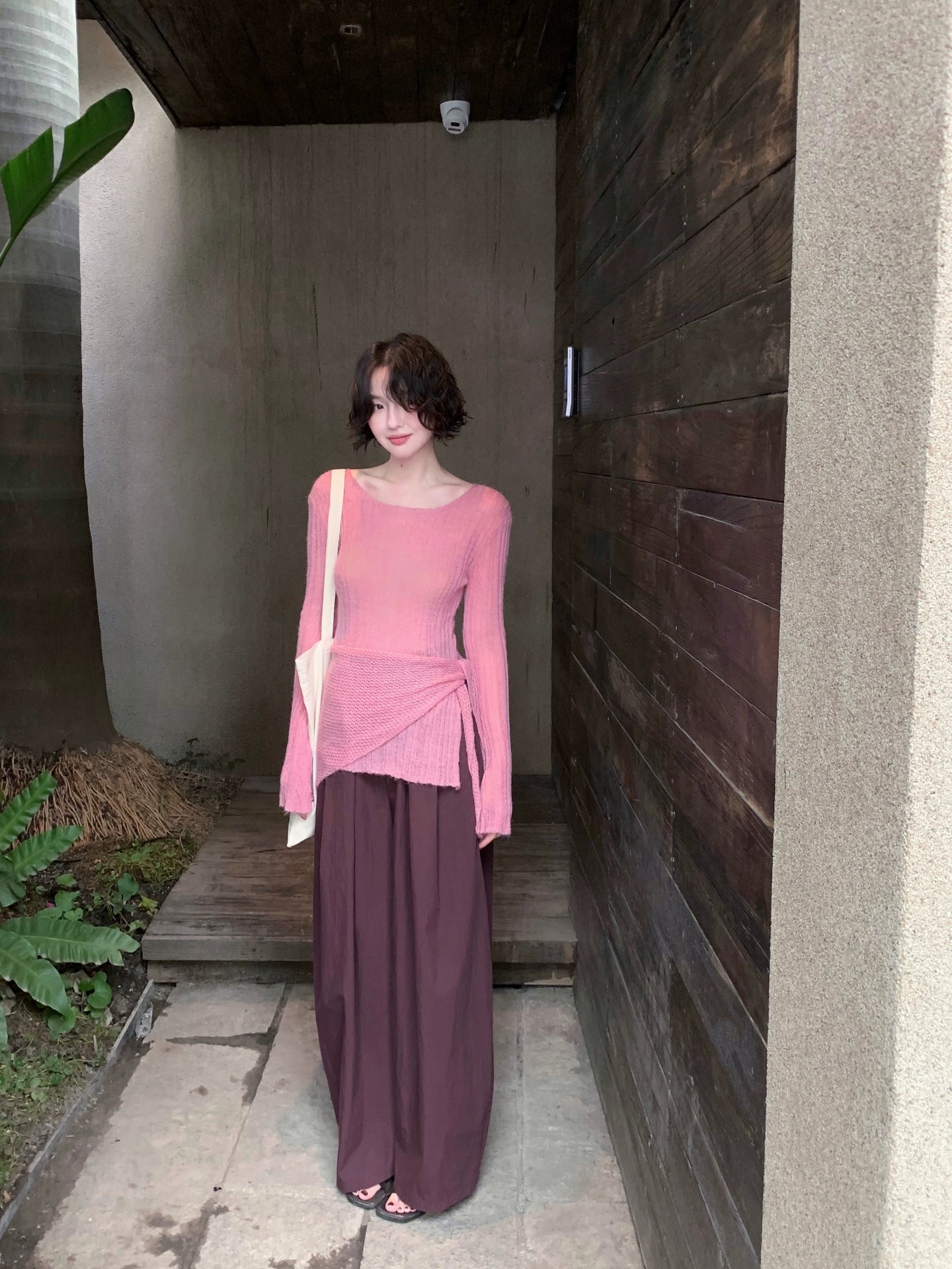 Shufeng Relaxed Wide-Leg Trousers – Hong Kong Retro Autumn Elegance