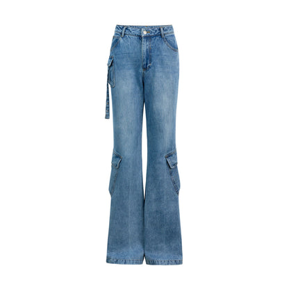 Wide Leg Micro Flare Jeans