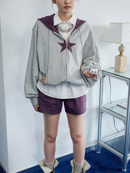 Plaid Lounge Shorts