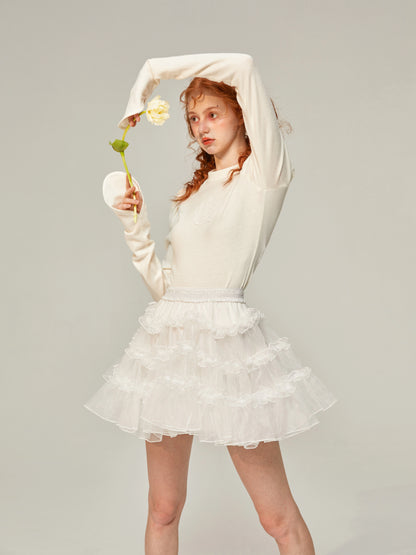 FOUNTAIN Birthday - Organza A-line Tutu Dress