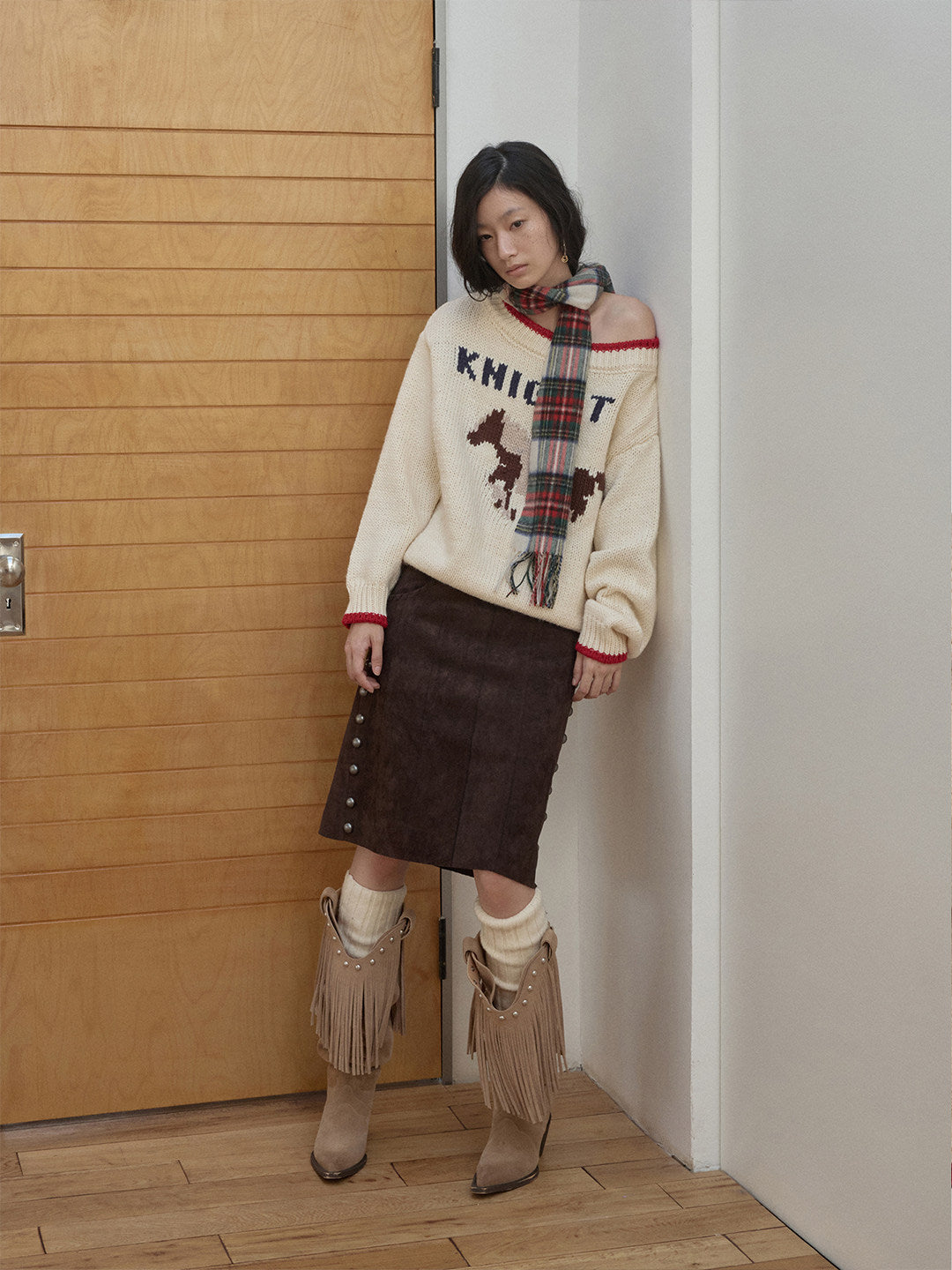 Fair Isle Icelandic Knit Sweater