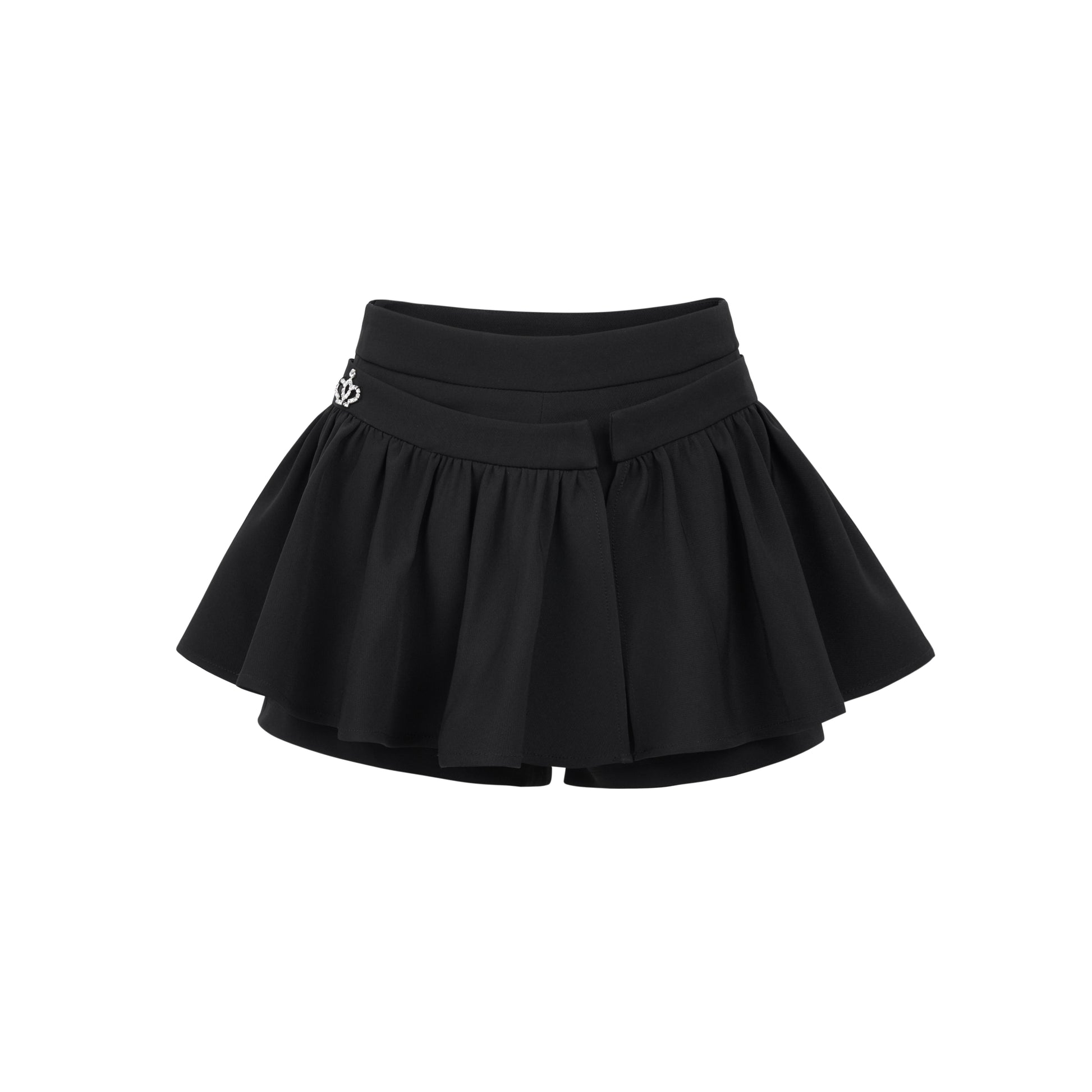 Black Diamond A-Line Skirt Pants