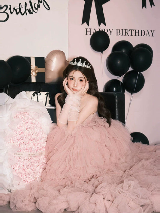 Beaded Diamond Fairy Halterneck Dress – Luxe Summer Resort Gown