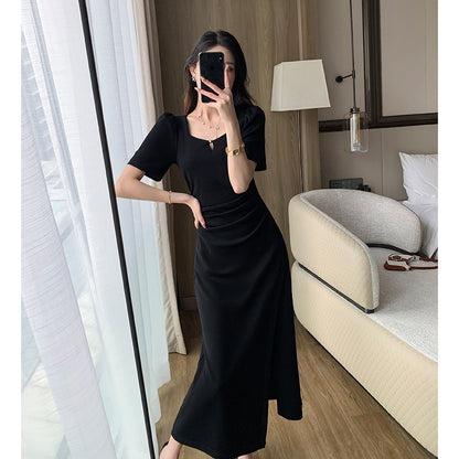 Slim Fit Black Dress