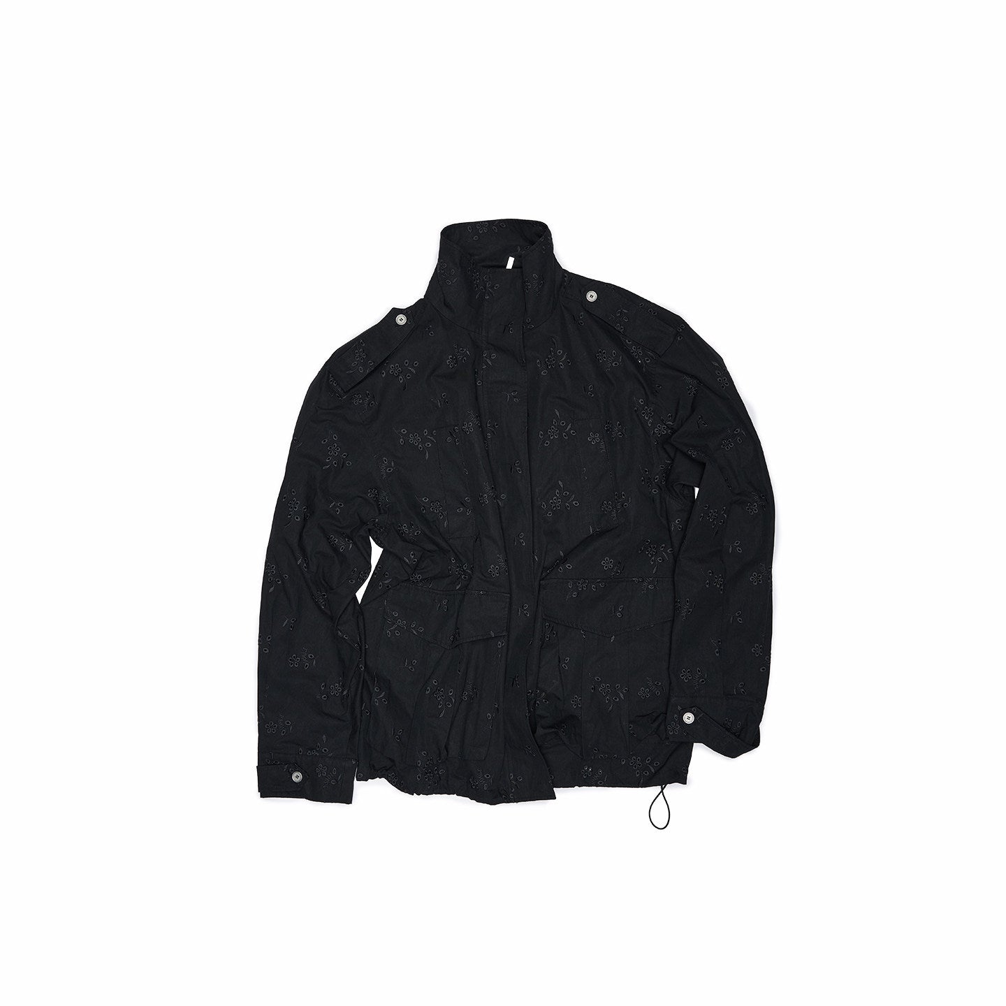 Embroidered Utility Workwear Jacket