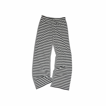 Striped Tank, Cardigan & Trousers Set