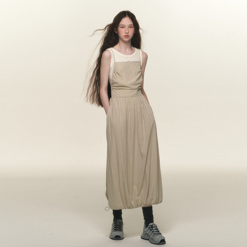 Festival Pleated Suspended Dress