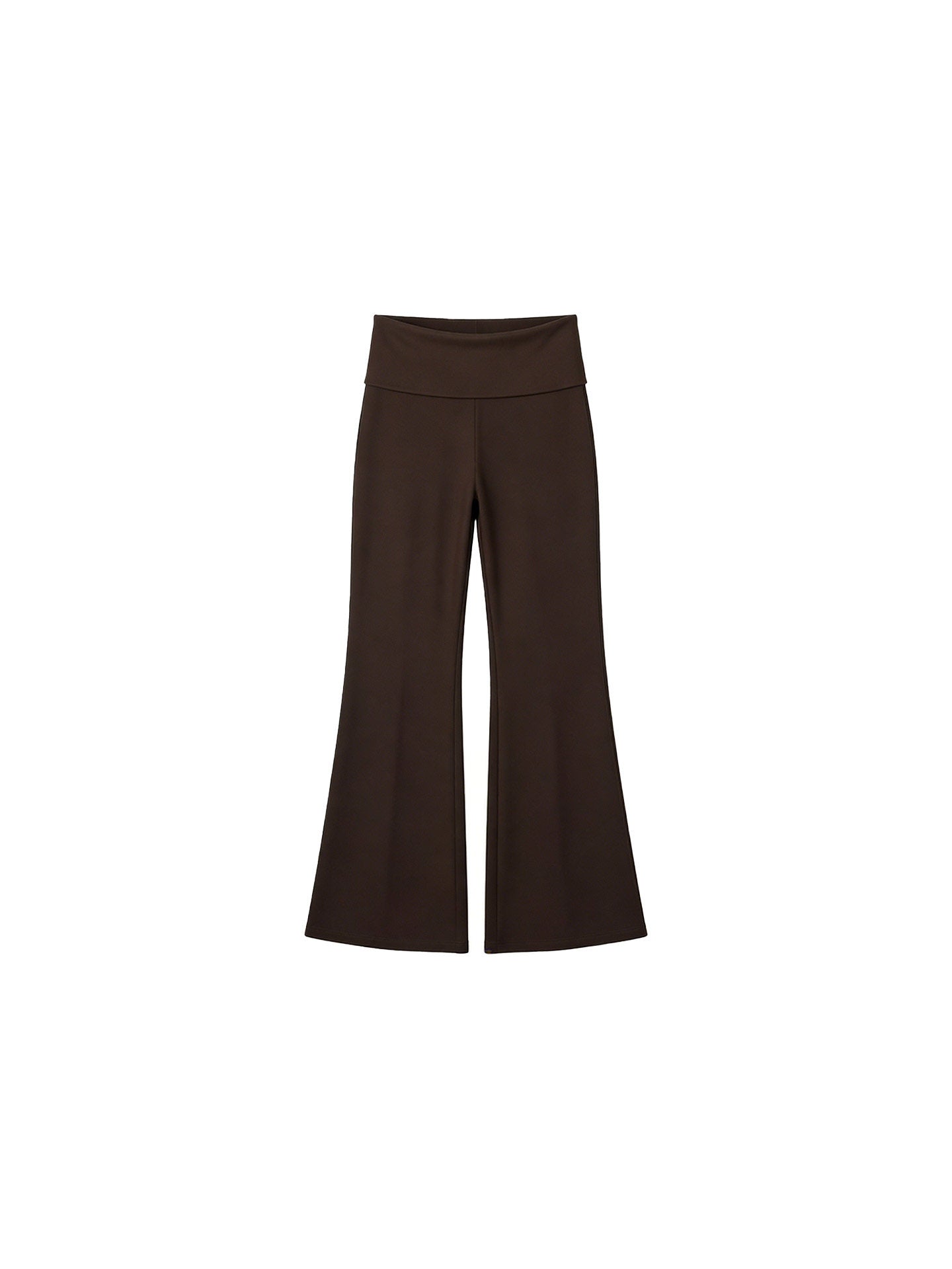 Walking with Tsubaki Draped High-Waisted Trousers