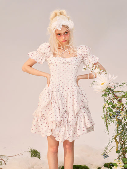 Comic Polka Dot French Dress