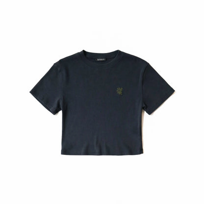 M2R Embroidered Striped T-Shirt