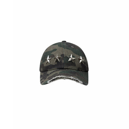 Distressed Pentagram Baseball Cap
