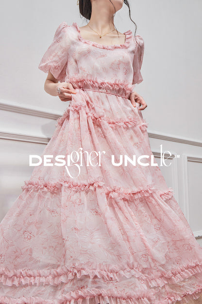 Pink Beach Princess Dress.