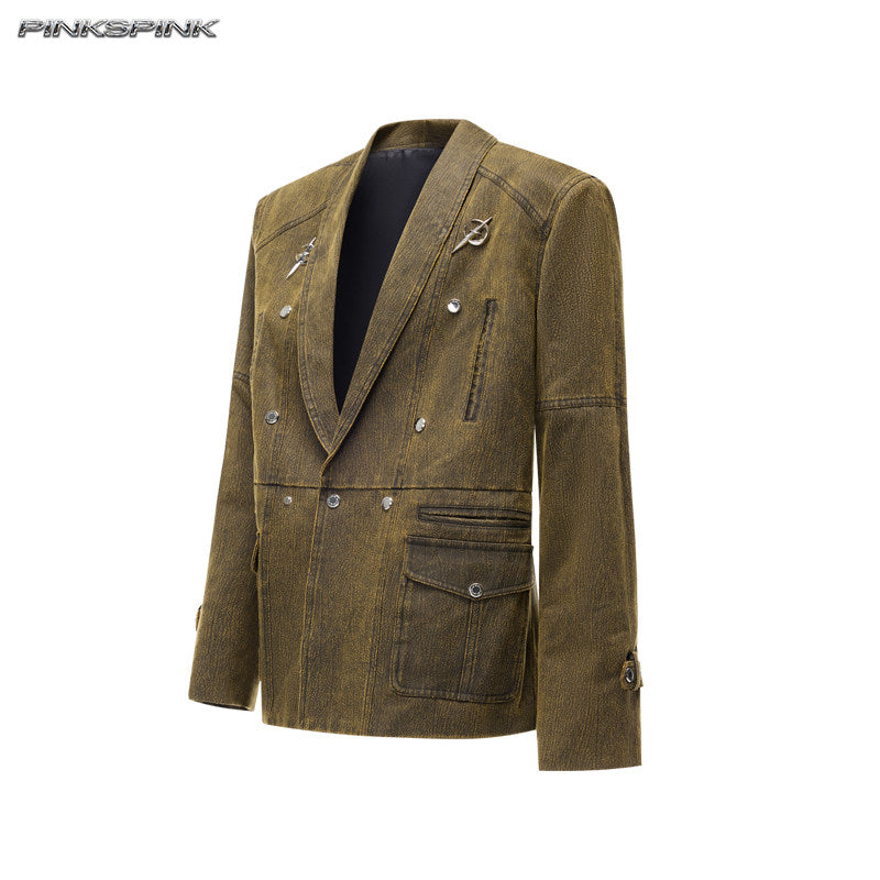 Electric Moon 3D Silhouette Off-Shoulder Unisex Y2K Suit