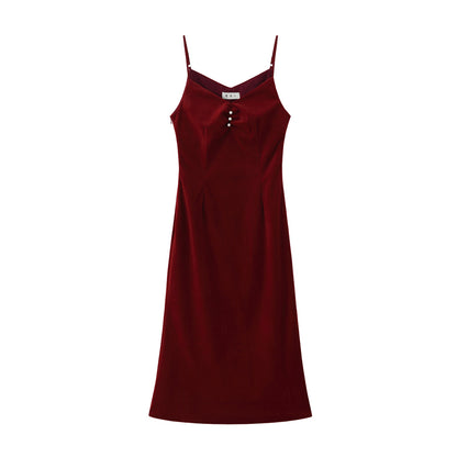 Velvet Dream Slip Dress