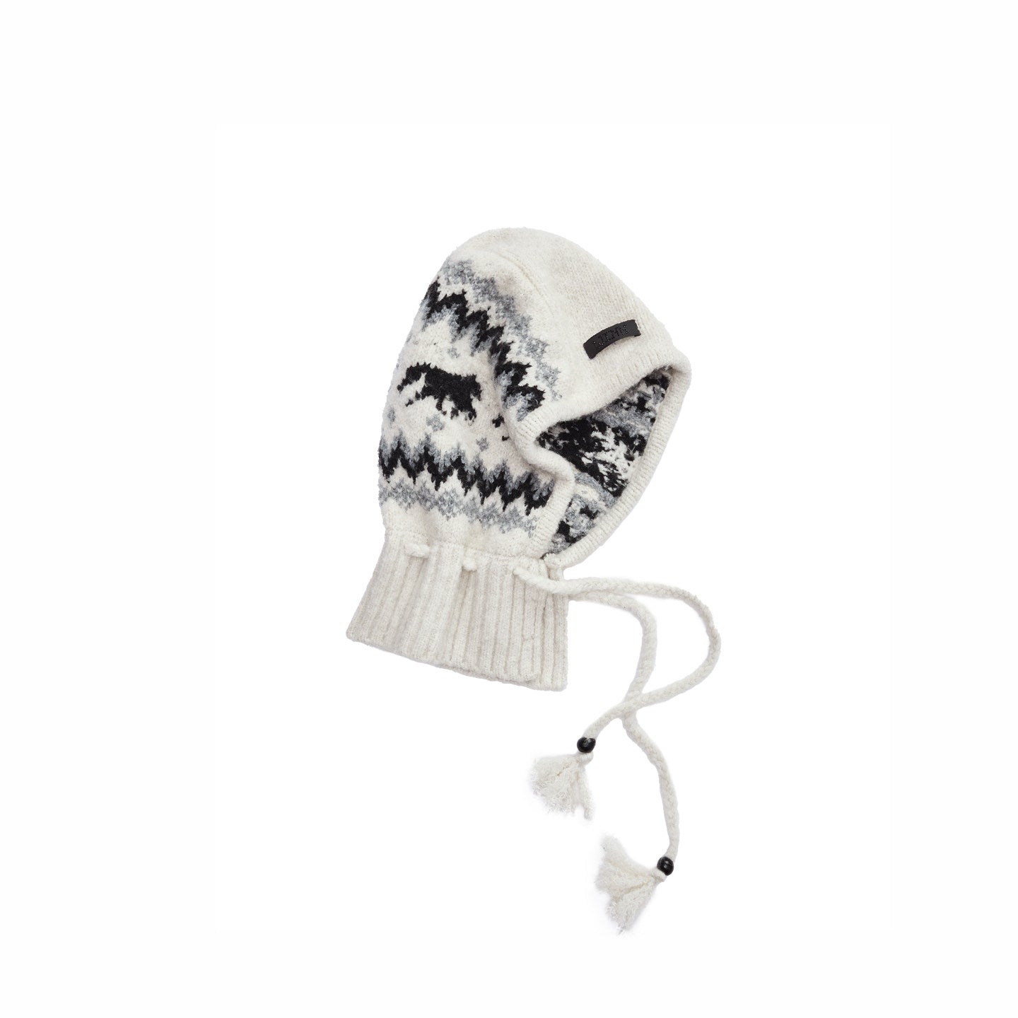 Fair Isle Pony Jacquard Winter Hat