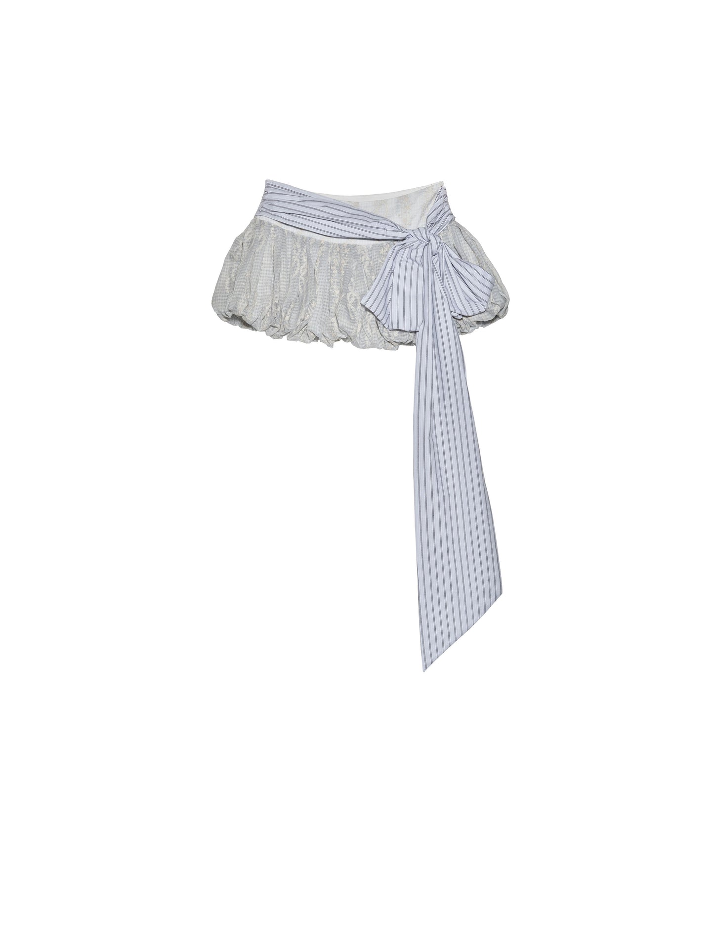 Embroidered Bow Puffy Mini Skirt | Balletcore Princess Skirt