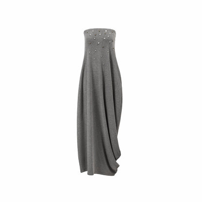 Rivet Bandeau Maxi Dress