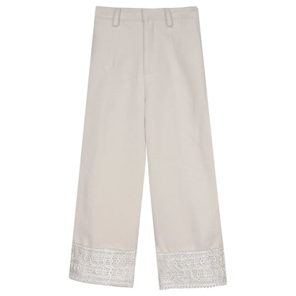 Retro Warm Woolen Pants