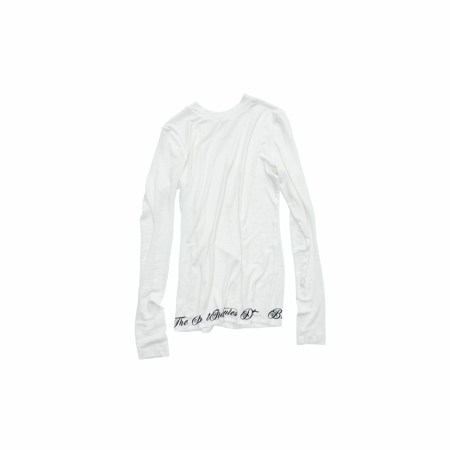 Sheer Long Sleeve Graphic Tee