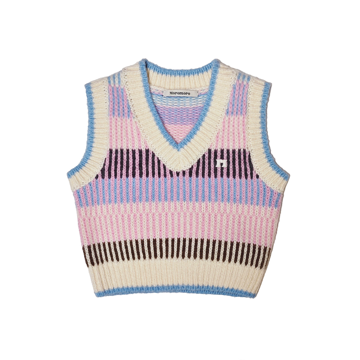 Striped Wool Tank Top, Retro Academy