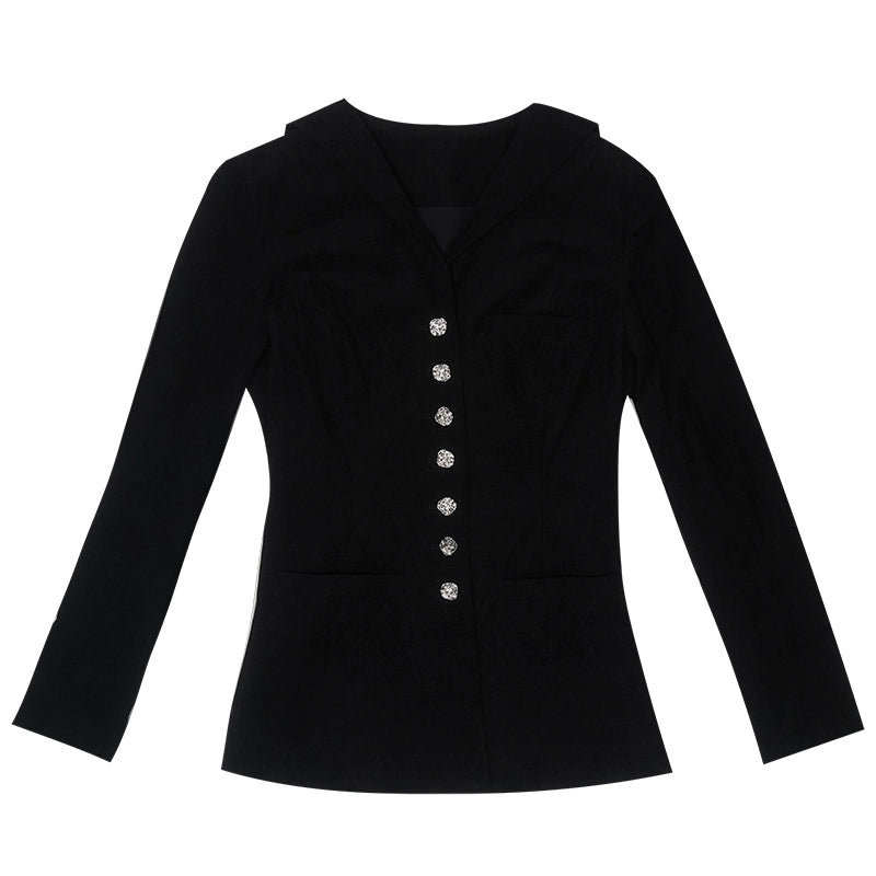 Sailor Collar Suit Coat