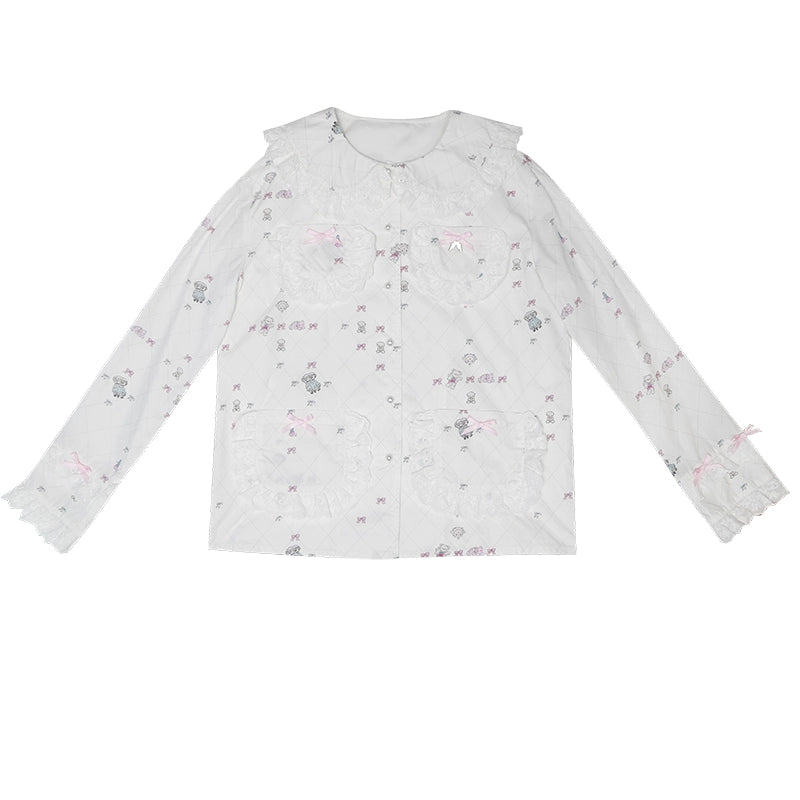 Nightwear Long Sleeve Shirt