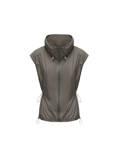 Chaqueta con cordón desmontable UPF50+ | Serie de protección solar