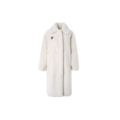 Starry Plush Eco Fur Coat