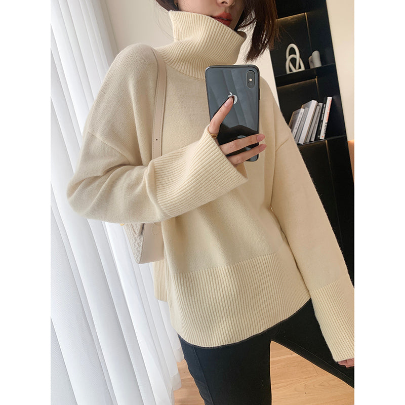 Girl '22 High Neck Sweater