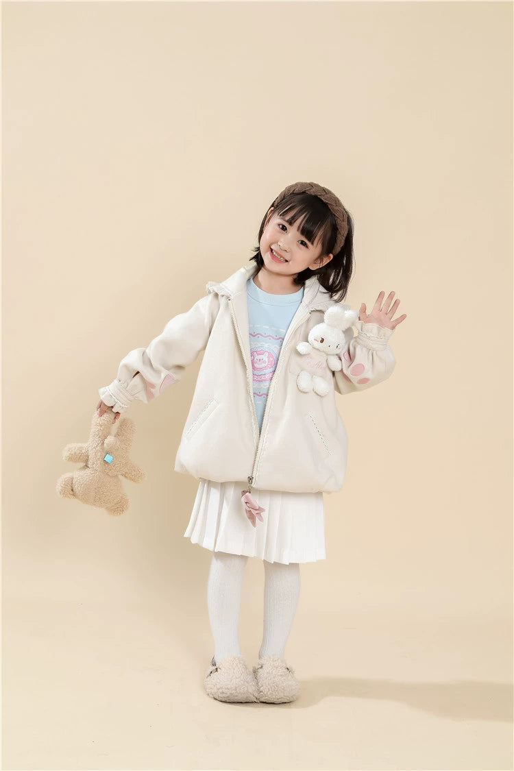 Flower Bud Zoo Cat Ear Jacket for Kids