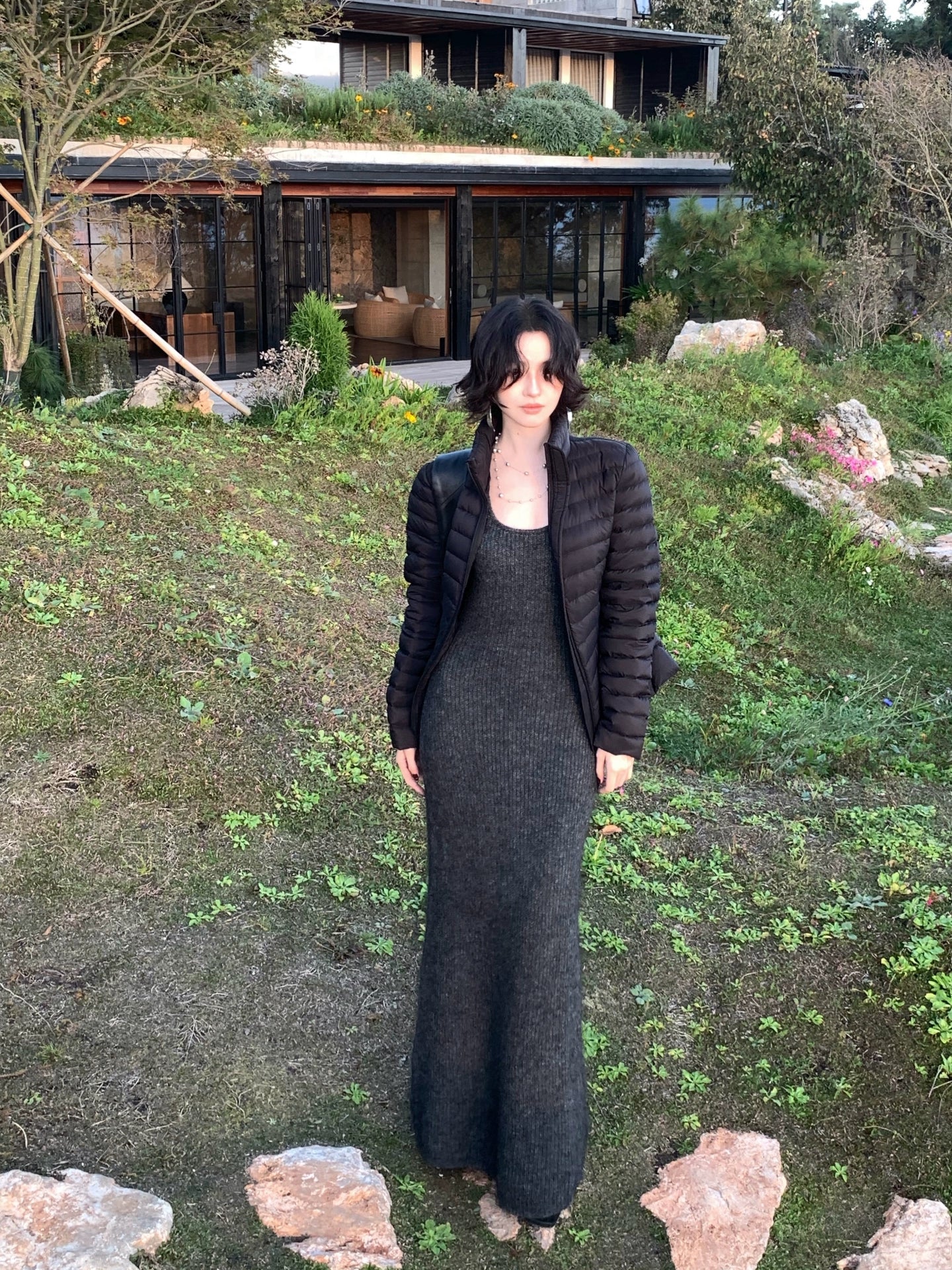 Stand-Collar Duck Down Jacket – Windproof Hong Kong Retro Winter Essential