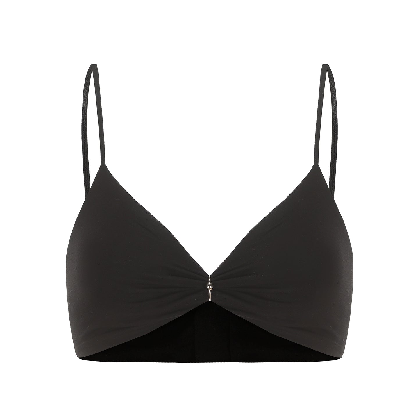 Reggiseno con fascia intrecciata in metallo |. La scelta migliore per l'uso non quotidiano (nero/bianco).