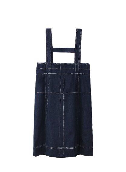 Forever 18 Denim Strap Dress