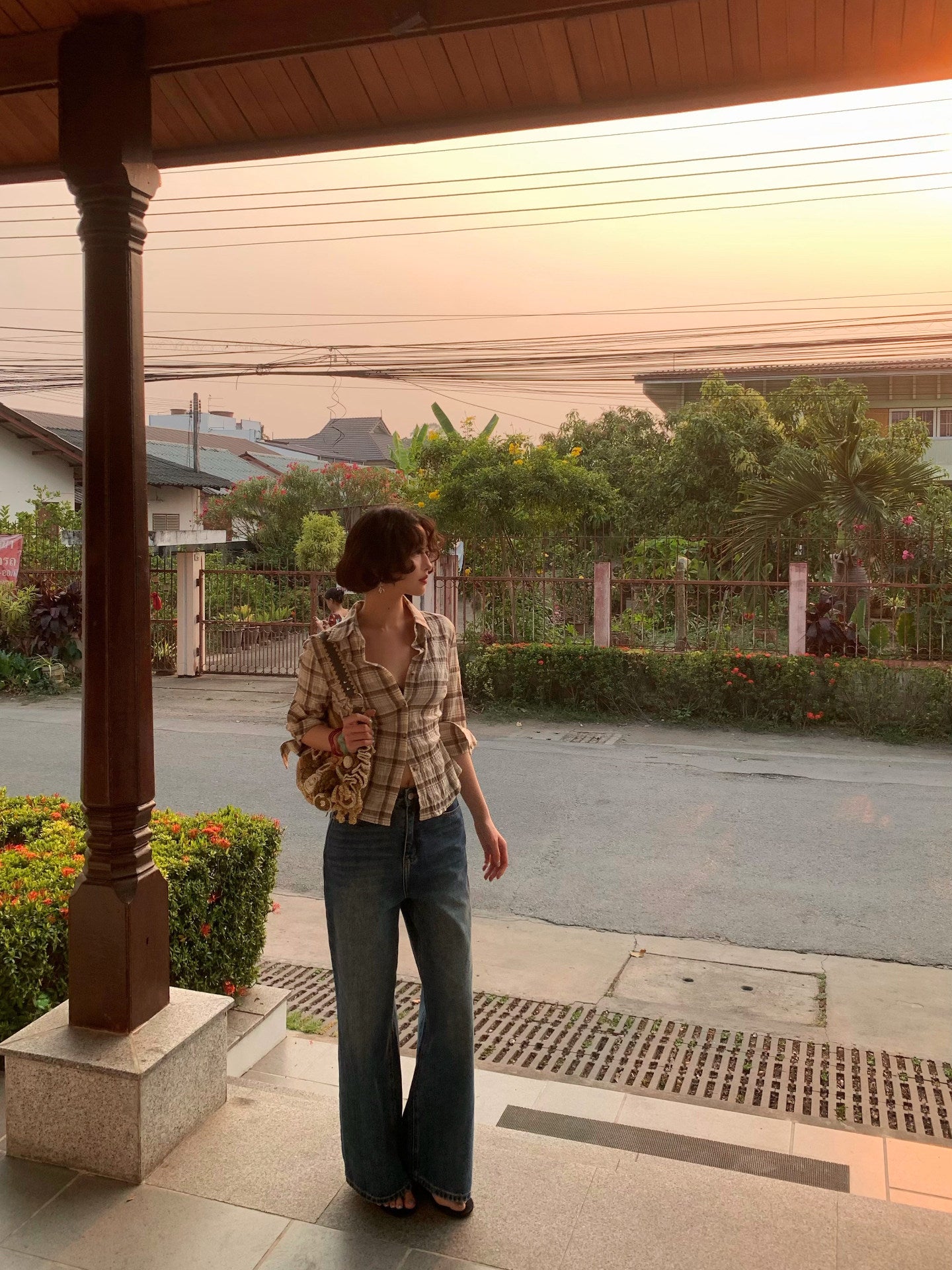 Relaxed Straight-Leg Denim Jeans