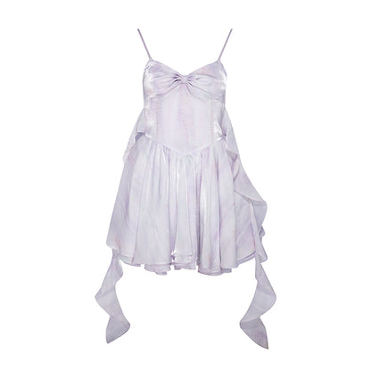 Glass Butterfly Slip Dress