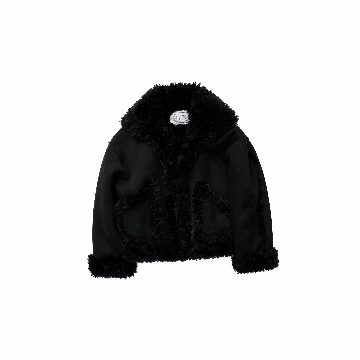 Reversible Suede Shearling Coat