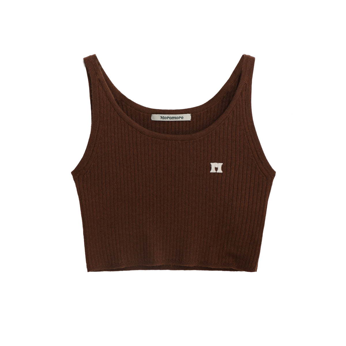 Soft Elastic Embroidered Tank Top