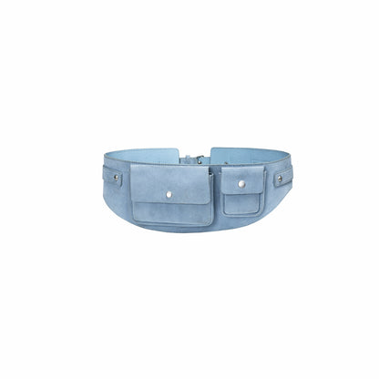 Suede Utility Belt Bag