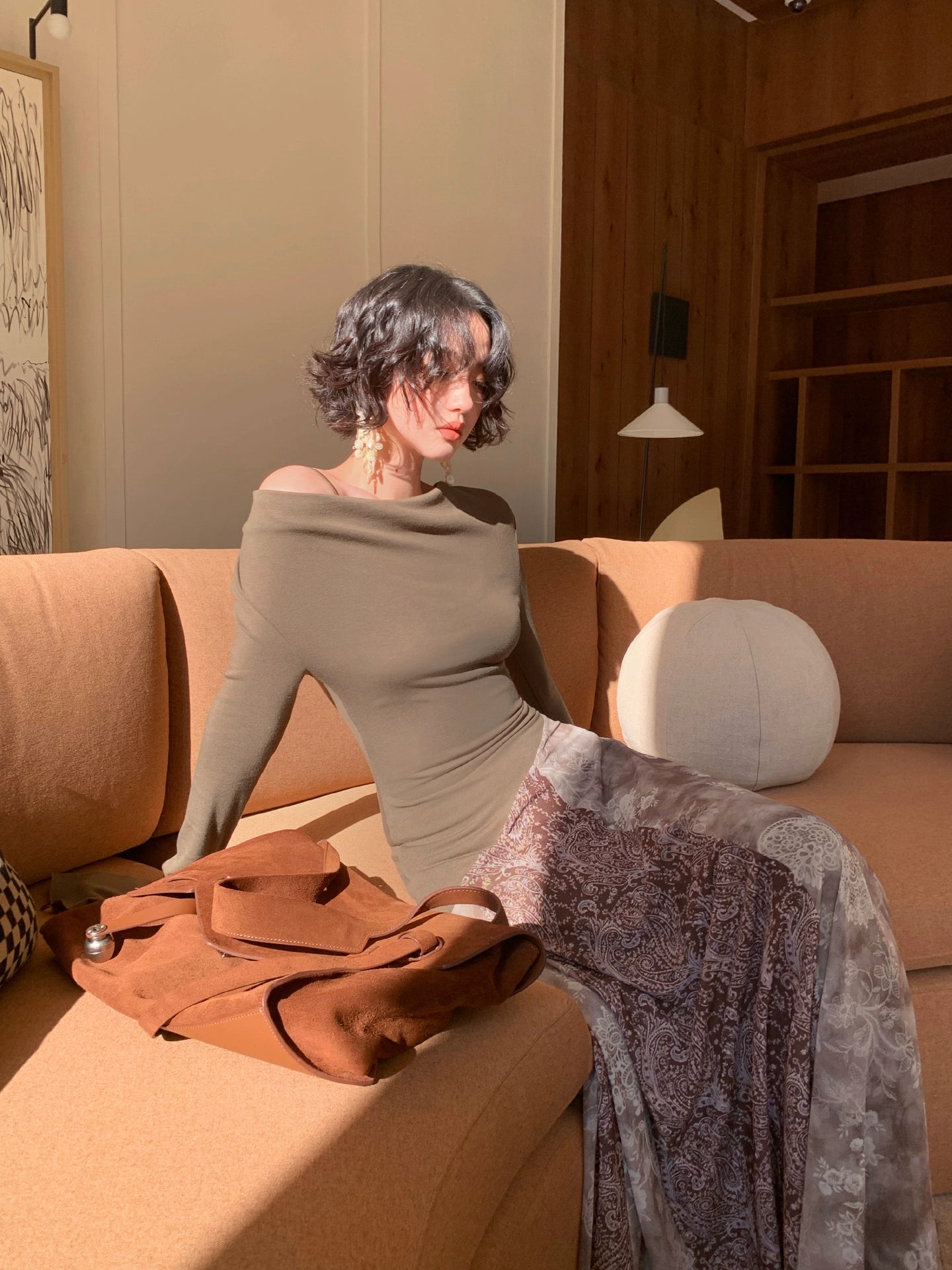 Oz Enchantment Two-Piece Patchwork Swing Skirt & Slip Dress Set – Retro Fall