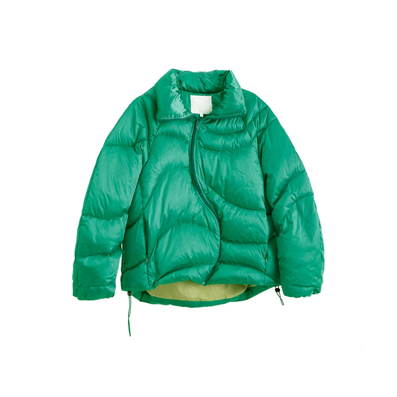 Деконструированная зеленая куртка