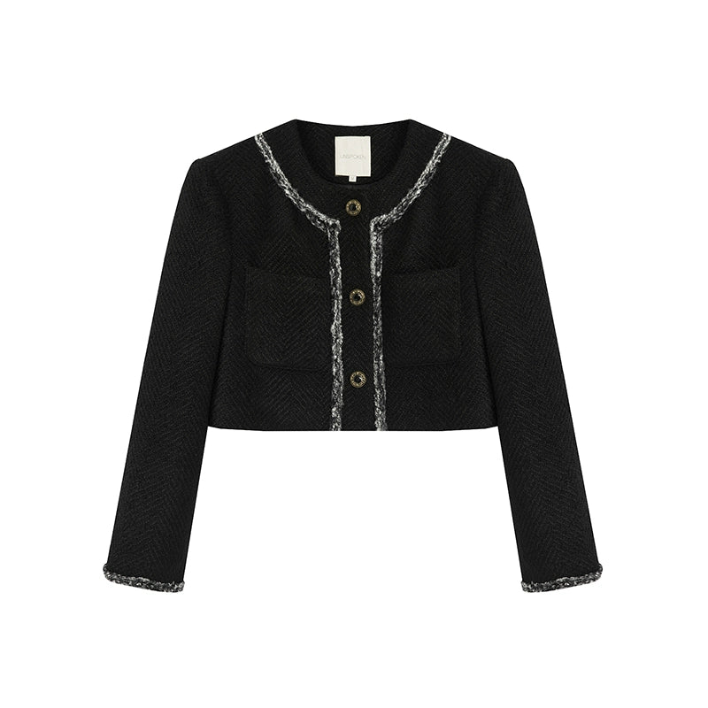 Veste de parfum en coton en laine