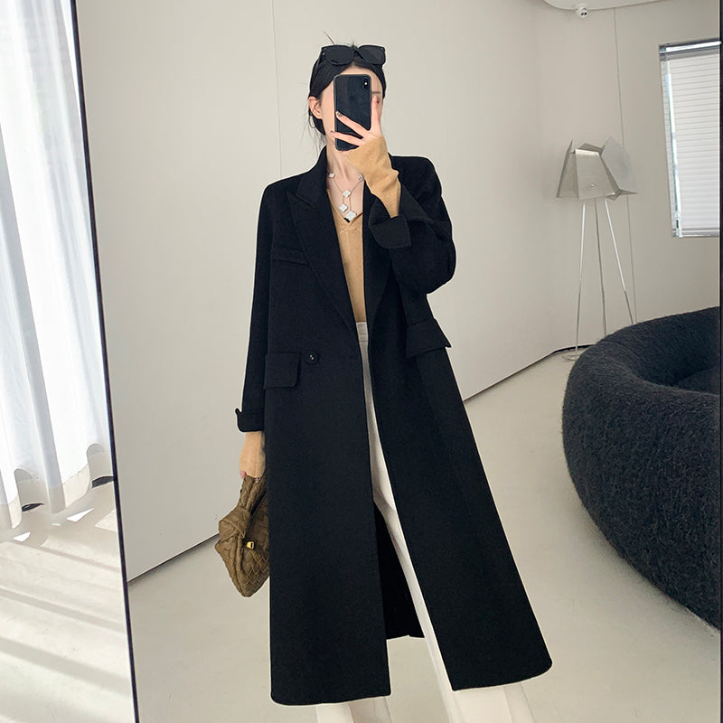 Mid-Length Hepburn Wool Coat