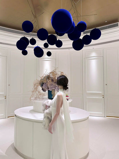 Fishbone Lace Slip Dress – Luxe New Year's & Birthday Gown for Engagements