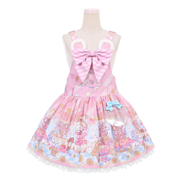 Sweet Mouse Strap Dress