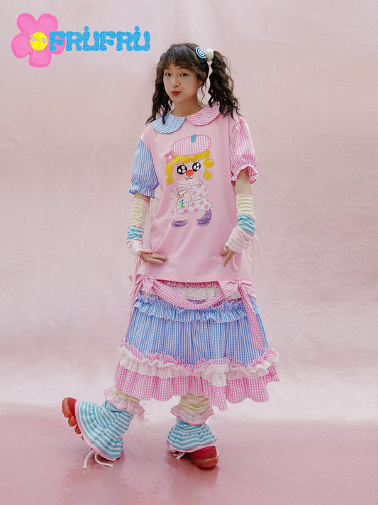 Gollum Store Original Design Girls' Y2K Lace Lace Sweetheart Spicy Girl Spring/Summer Sock Sleeves and Sleeves